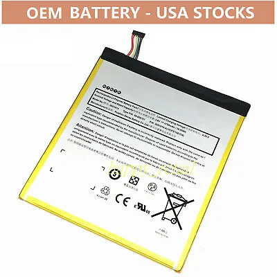 New Battery 58-000161 For Amazon Fire HD 8 6th Generation PR53DC - 2016 Release • $19.99
