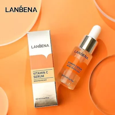 LANBENA Vitamin C Serum For Whitening Lighten Spots Facial Essence • $10.99