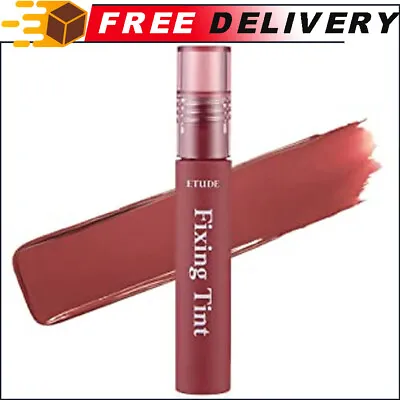 ETUDE Fixing Tint 4g Long #06 Soft Walnut Lasting High Pigmented Liquid Lipstick • $16.27