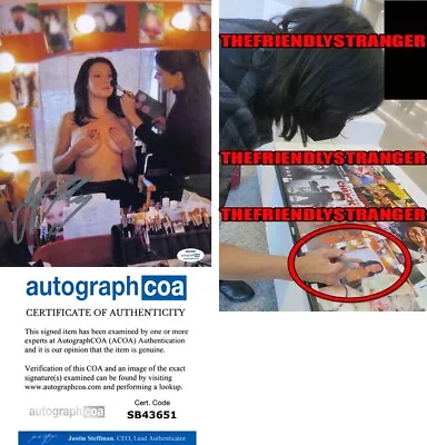 Jennifer Tilly Signed 8x10 Photo W EXACT PROOF Hottest SEXIEST Pic Chucky ACOA • $125.96