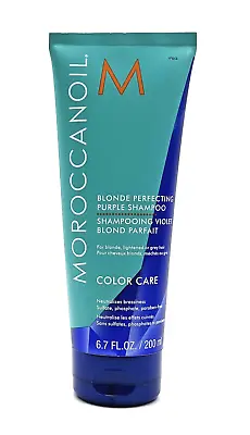 Moroccanoil Blonde Perfecting Purple Shampoo 6.7 Oz • $20.55