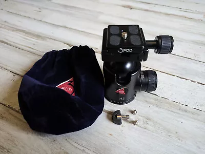 3Pod H2 Magnesium Alloy Tripod Ball Head With Quick Release QR Plate FP3PH2 • $39
