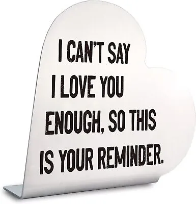 I Love You Gifts For Her Him Wedding Valentine's Day Gift For Wife Husband B • $24.39