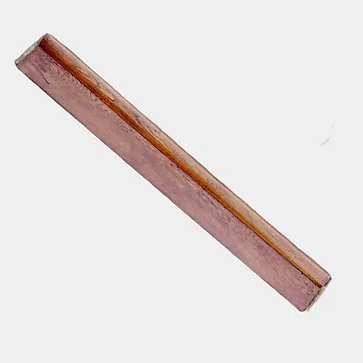 Antique Oak Pediment 52  Bed Topper Log Roll Rolling Pin No Carving • $23.96