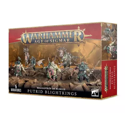 Putrid Blightkings Nurgle Chaos Daemons Warhammer Age Of Sigmar New Boxed • $48