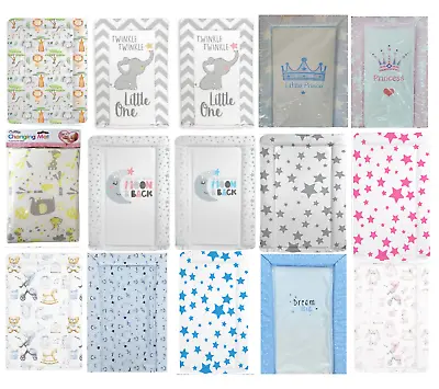 Baby Nursery Waterproof Soft Padded Changing Mats Easy To Clean - Various Design • £3.75