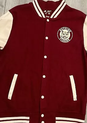 Saved By The Bell Bayside Tigers Varsity Style Jacket SZ LG 2017 NBC • $39