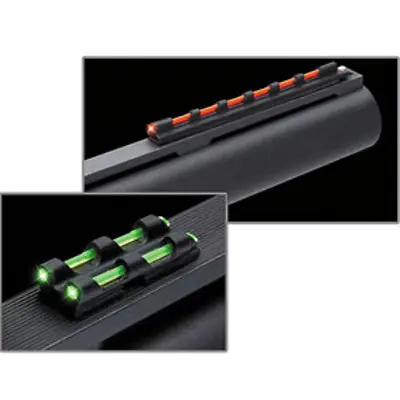 Weatherby Fiber Optic Front & Rear Sights For Ventilated Rib Barrels TruGlo • $24.95