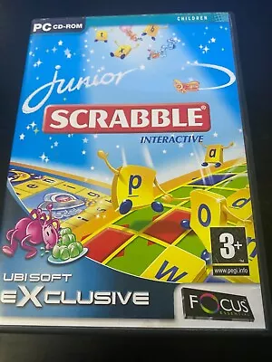 Junior Scrabble  Interactive Edition PC Rom Game • £1.99