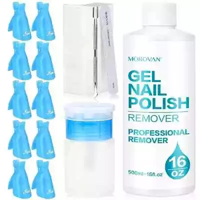 Morovan Gel Nail Polish Remover Kit 16 Fl Oz  • $14.99