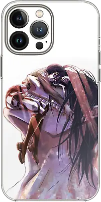 Mikasa Eren Attack On Titan Sad Love Case Cover Silicone / Shockproof / MagSafe • £11.12