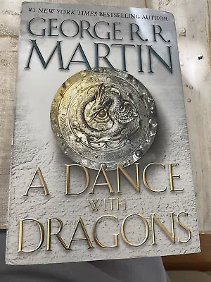 George R. R. Martin- A Dance With Dragons. Game Of Thrones Book • $19.99