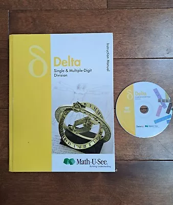 Math U See Delta Dvd & Instructor Manual • $20