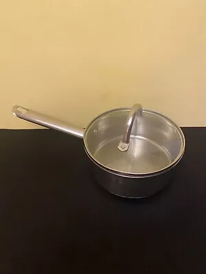 Wolfgang Puck Cafe Collection 18-10 Stainless Steel 2 Quart Pot W/ Lid • $19