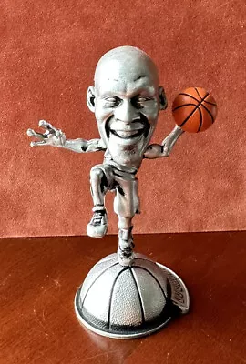 1998 Michael Jordan 4” Miniature Plastic Basketball Statue By NBA Properties • $32