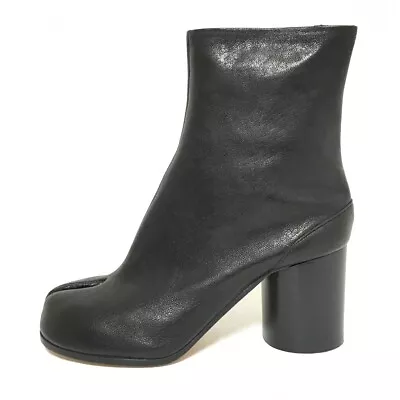 Auth Maison Margiela Tabi Boots S58WU0260 Black Leather - Women's Boots • $577