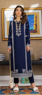 £49.99 • Buy Asim Jofa Original Stitched Two Piece New Eid Collection Size Medium -