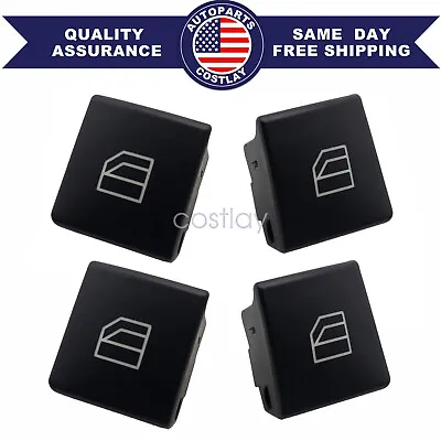 Window Switch Button Cap Fit For Mercedes C E W204 S204 W212 S212 A207 C207 • $10.05