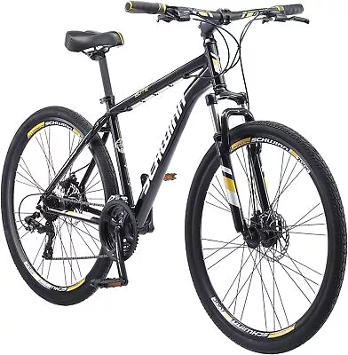 Schwinn GTX Elite Comfort Adult Hybrid Bike 18  Frame - Black/Yellow • $602.57