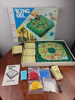 1974 King Oil Board Game By Milton Bradley Complete Vintage • £72.28