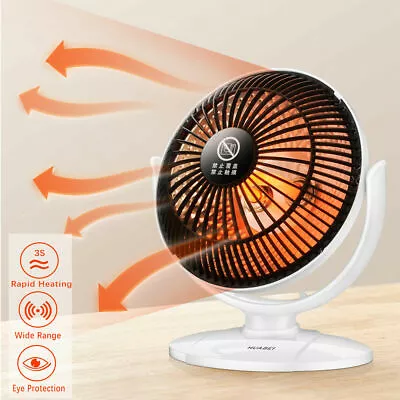 200W Portable Mini Electric Heater Fan Winter Air Warmer Silent Desk Home Office • $25.98