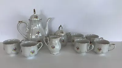 Vintage Pearl China Demitasse Tea Set / 15 Pcs / GREAT CONDITION  • $9.99