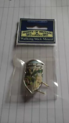 Sampsons Destination Gifts Sights Of Britain Walking Stick Mount - Cheddar Gorge • £3