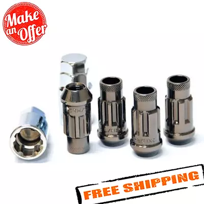 Wheel Mate 32902T Muteki SR48 Titanium 12x1.50 48mm Open End Locking Lug Nut Set • $48.54