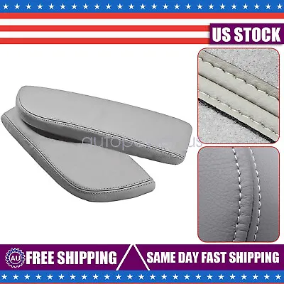 $12.69 • Buy FITS 2007-2013 Acura MDX Leather Center Console Lid Armrest Cover Taupe Gray