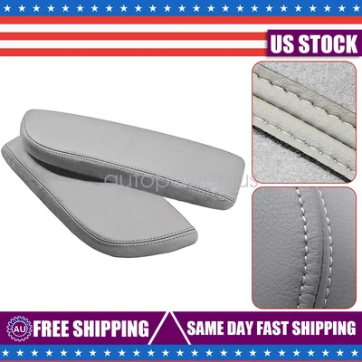 $12.69 • Buy FITS 2007-2013 Acura MDX Leather Center Console Lid Armrest Cover Taupe Gray