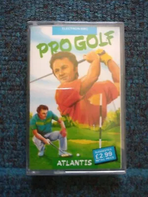 Pro Golf Cassette Tape By Atlantis Software For The BBC Micro / Acorn Electron 2 • £3