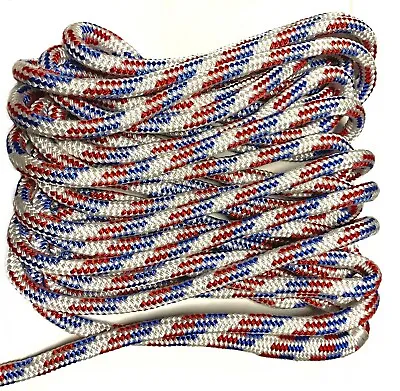 South Bend Rope Double Braid Nylon Marine Dock Line W/ Eye Splice • $14.99