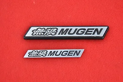 JDM Genuine Mugen Emblem Honda Civic EG6 SR3 EK9 DC2  15cm&11cm Grill Bumper Lip • $234