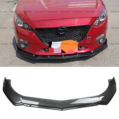 For Mazda Mx-5 Miata Universal Front Bumper Lip Spoiler Splitter Carbon Fiber • $69.35