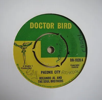 £32 • Buy ROLAND ALPHONSO - Pheonix City - UK Doctor Bird, Vintage Ska Classic - Listen !