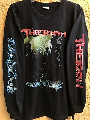 Therion Long Sleeve XXL Shirt Epica Amorphis Septicflesh Haggard Tristania Opeth • $35