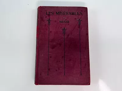 Les Miserables Par Victor Hugo Francois Allyn & Bacon 1922 French Book Vintage • $34.95