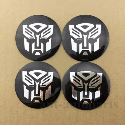 4x Transformers Autobot Deception Car Wheel Center Hub Cap Badge Decal Sticker • $9.27