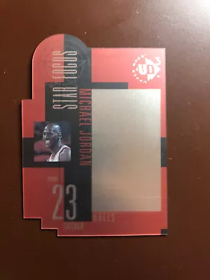 Michael Jordan 1996-97 Upper Deck UD3 Star Focus Hologram  Bulls HOF • $10