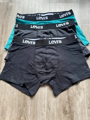 £19.99 • Buy BNWT Mens Levi's SMALL Boxer Shorts / Trunks / Brief  £34 RRP 3 Pack Black Levi