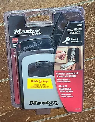 Master Lock Wall Mount Lock Box *Combination Dials* Holds 5 Keys - Model 5401D • $30.50