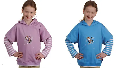 £14.99 • Buy Dublin Cuddly Ponies Hoodie Sweatshirt Pony Riding Kids/childs Top Hoody 
