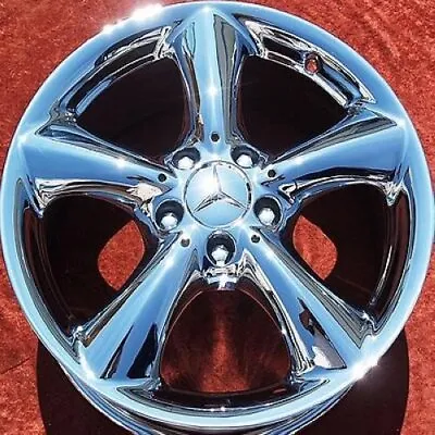 Set Of 4 Chrome 17  Mercedes Benz C230 C320 C350 Clk320 Oem Wheels Rims 65288 • $1788.30
