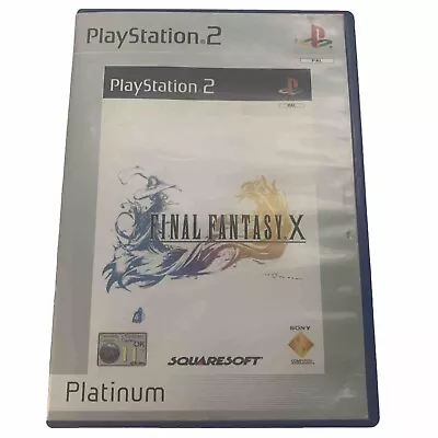 Final Fantasy X PlayStation 2 PS2 Game PAL W' Manual VGC FREE Au Tracked Postage • $11.90