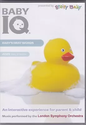 £11.22 • Buy Brainy Baby IQ - Baby's First Words - DVD