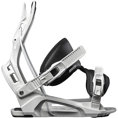 Flow Nexus Fusion Men's Snowboard Binding Step IN Heckeinsteiger White 2024 New • $179.74