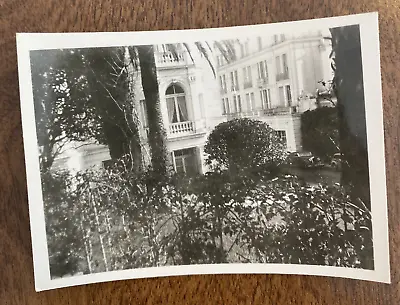 1940s Monte Carlo Monaco Buildings Cars Scene Hiding In Bushes Real Photo P4n6 • $9.99