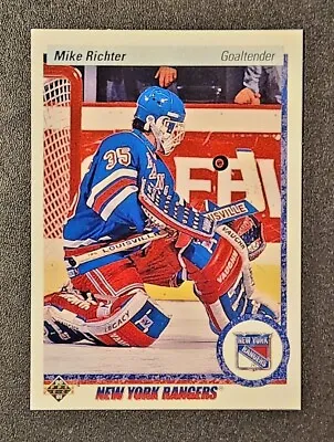 1990 Upper Deck Hockey - MIKE RICHTER #32 (RC) Rookie Card - New York Rangers • $1.90