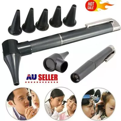 Ear Nose Care Inspection Scope Lighted Pen Otoscope Style Nose Throat Tools HQ • $10.51