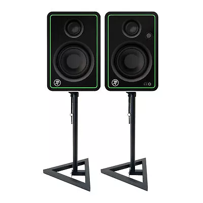 Mackie CR3-XBT 3-Inch Multimedia Monitors With Bluetooth (Pair) Bundle • $189.99